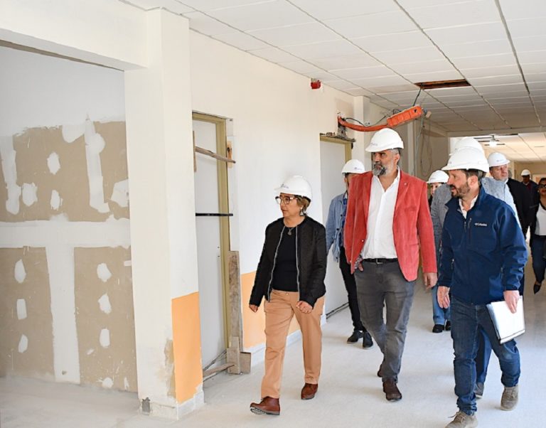 Lee más sobre el artículo La obra de la Maternidad de Villa Mercedes tiene un 70% de avance