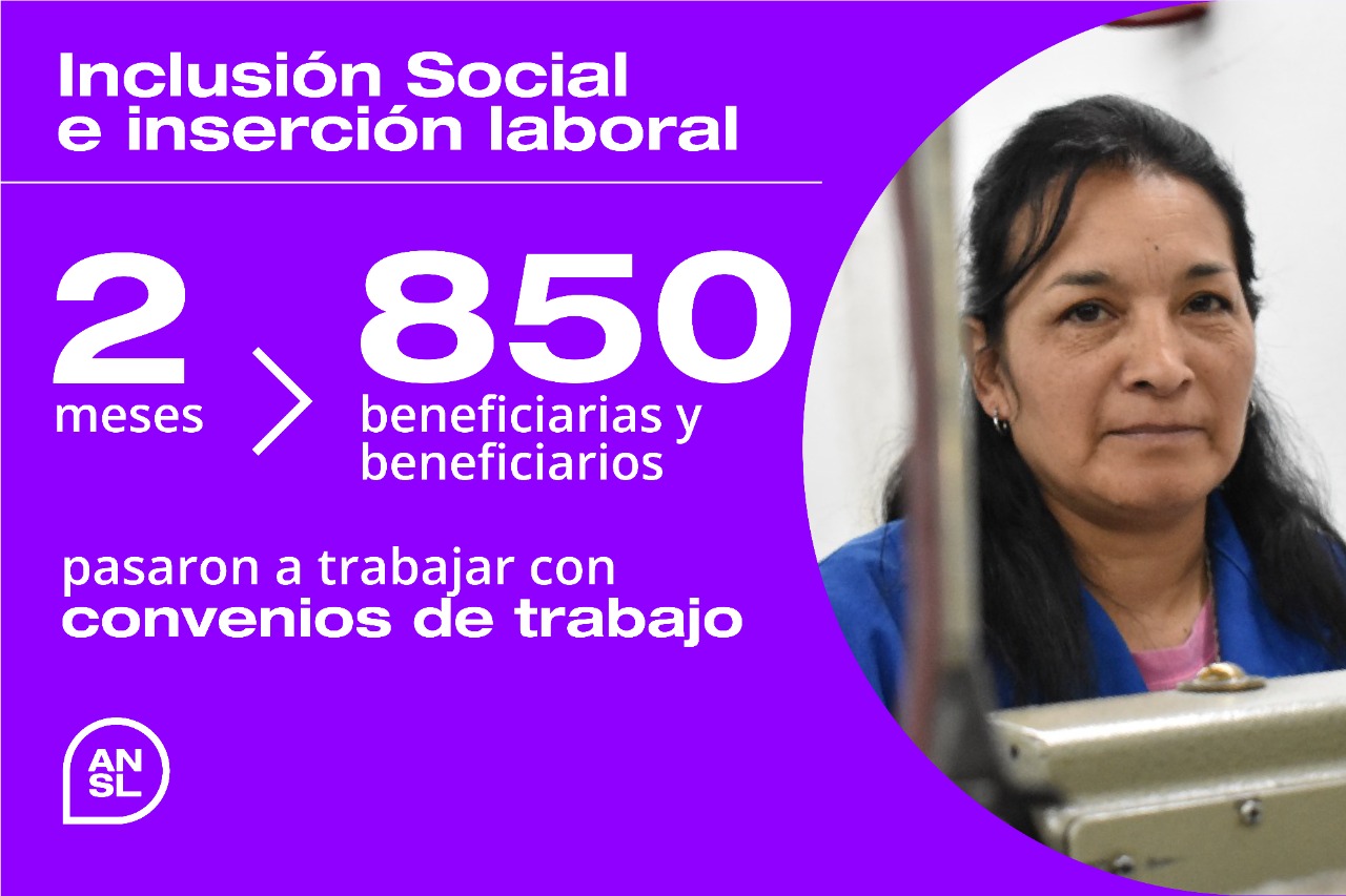 You are currently viewing Inclusión Social: en 2 meses más de 850 personas obtuvieron un trabajo genuino