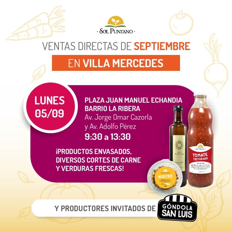 Lee más sobre el artículo Sol Puntano llega a La Ribera con sus tradicionales sabores
