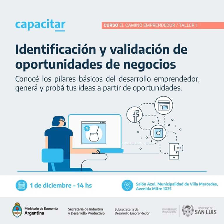 Lee más sobre el artículo Sumate al taller “El camino emprendedor”