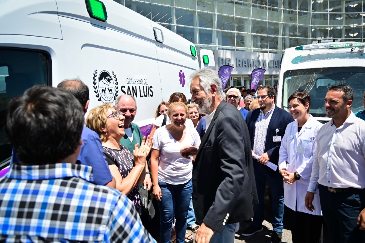 Read more about the article El departamento Pueyrredón cuenta con cuatro nuevas ambulancias