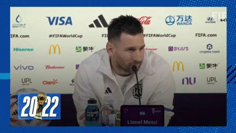 Lee más sobre el artículo “Me siento muy bien”: Messi despejó dudas sobre el debut en Qatar 2022