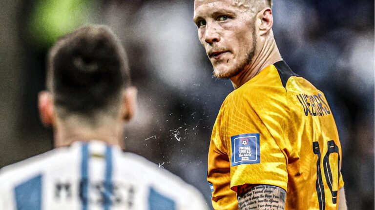 Lee más sobre el artículo Habló el 19: qué respondió el neerlandés al que Messi tildó de “bobo”