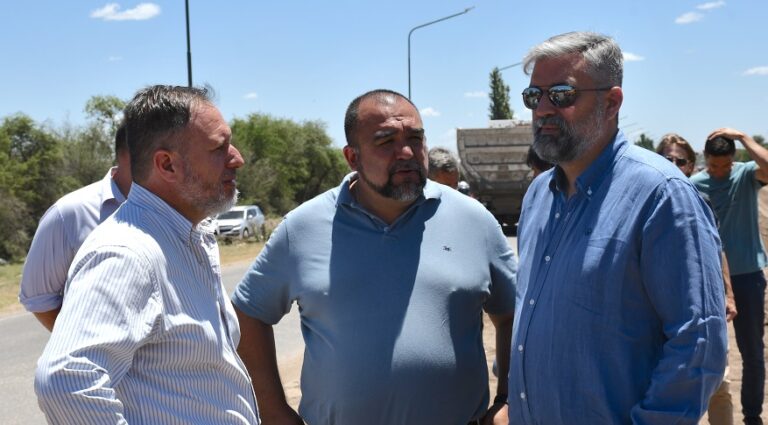 Lee más sobre el artículo Villa Mercedes: El ministro Rodríguez Saá recorrió obras que la Provincia tiene en ejecución