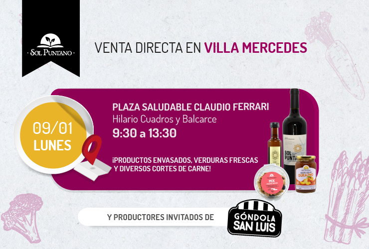 You are currently viewing Habrá una nueva jornada de venta directa en Villa Mercedes