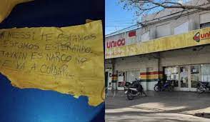 Read more about the article Narcos balearon el supermercado de la familia Roccuzzo en Rosario con un mensaje mafioso: “Messi te estamos esperando”