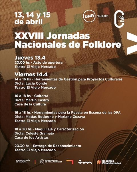Read more about the article Hoy comienzan las XXVIII° Jornadas Nacionales de Folklore en nuestra ciudad