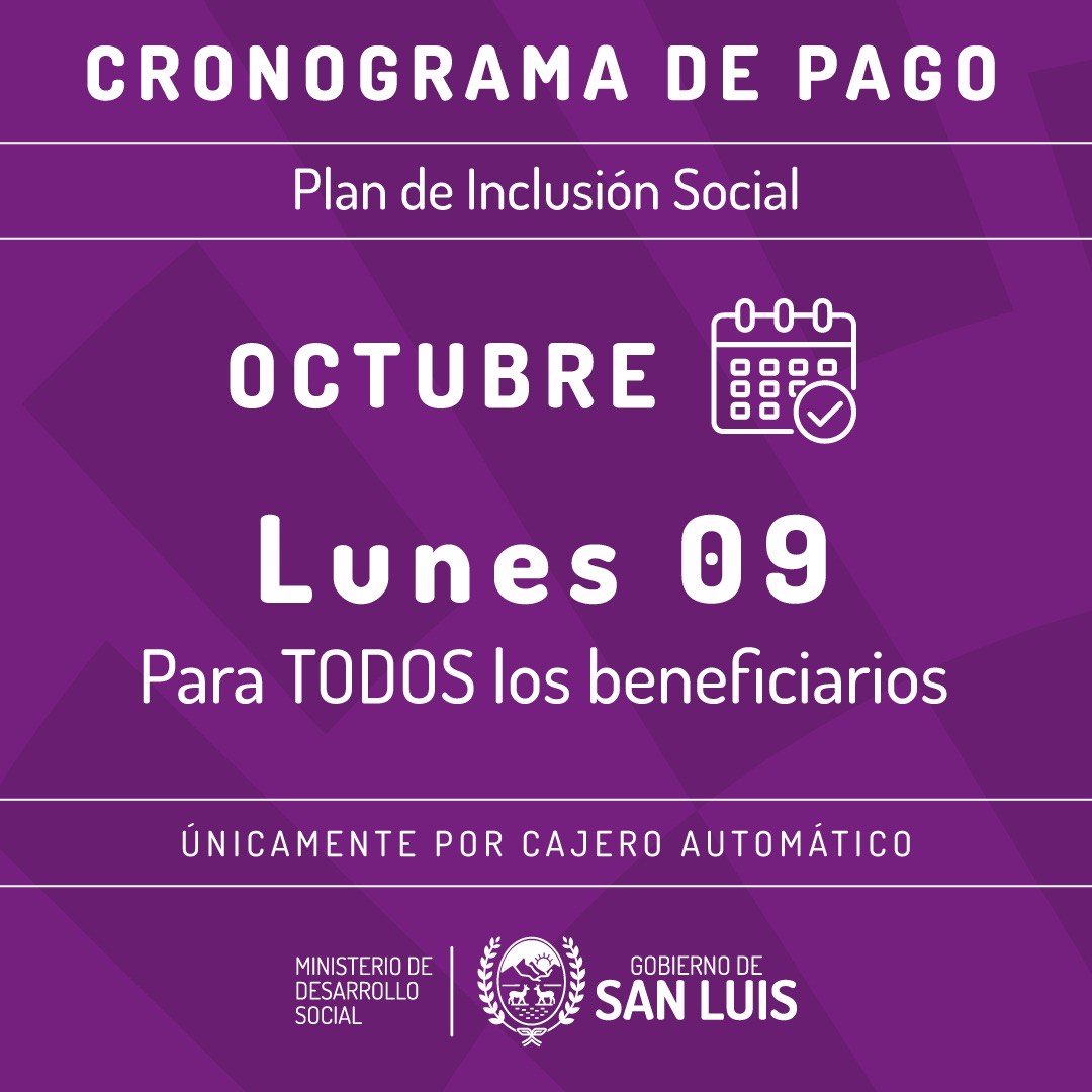 Read more about the article Este lunes cobrarán los beneficiarios de Inclusión con la nueva escala salarial