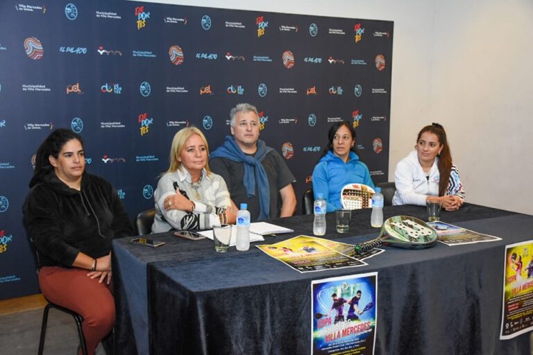 Lee más sobre el artículo Presentaron la Copa Ciudad de Villa Mercedes de Padel