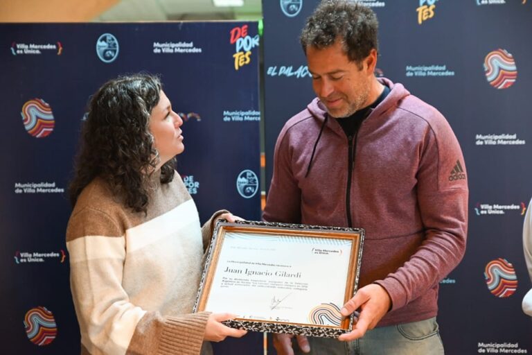 Lee más sobre el artículo Villa Mercedes recibió al campeón olímpico Juan Ignacio Gilardi