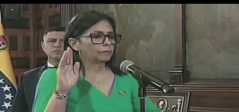 Lee más sobre el artículo Delcy Rodríguez juró como nueva presidenta de Venezuela