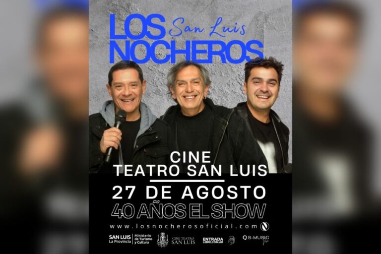 Lee más sobre el artículo Los Nocheros llegan a San Luis con la gira por sus 40 años de historia