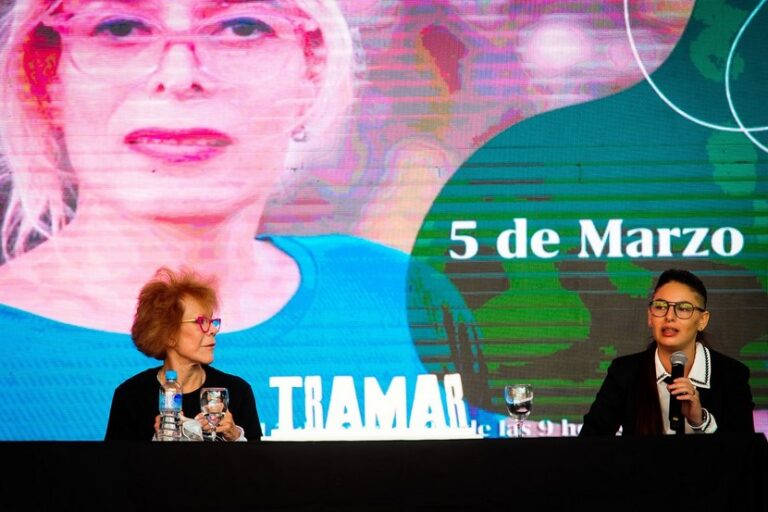 Lee más sobre el artículo Ayelén Mazzina y Alicia Bañuelos abrieron “Tramar”, el espacio de diálogo y encuentro entre mujeres y disidencias de todo San Luis