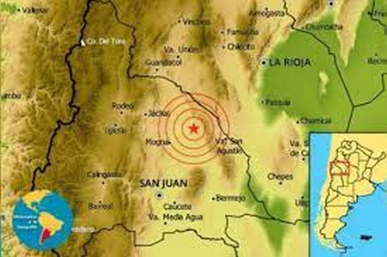Lee más sobre el artículo Fuerte sismo sacudió a San Juan: se sintió en San Luis, Mendoza, La Rioja y Córdoba