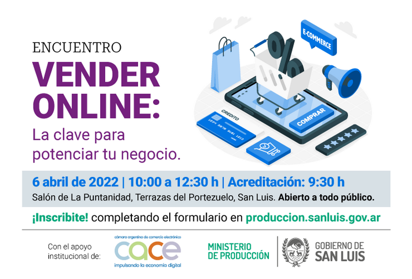 You are currently viewing San Luis será sede del encuentro “Vender online: La clave para potenciar tu negocio”