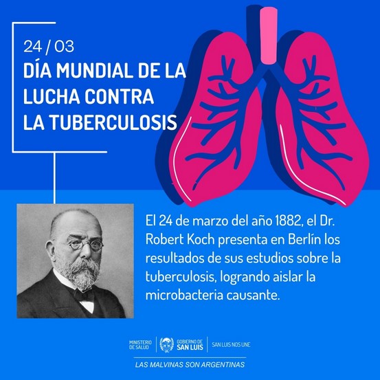 You are currently viewing Este jueves se conmemora el Día Mundial de la Tuberculosis