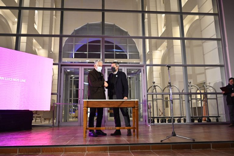 Lee más sobre el artículo Provincia y Nación firmaron dos actas de Intención para obras que potenciarán el turismo de San Luis