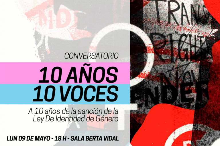 Lee más sobre el artículo Ley de Identidad de Género: se realizará un conversatorio en la Sala “Berta Vidal de Battini”