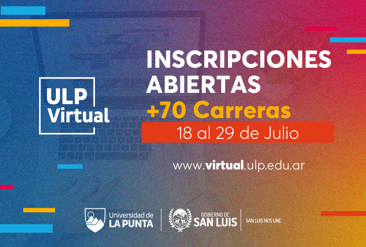 Read more about the article La ULP Virtual abrió nuevamente sus inscripciones