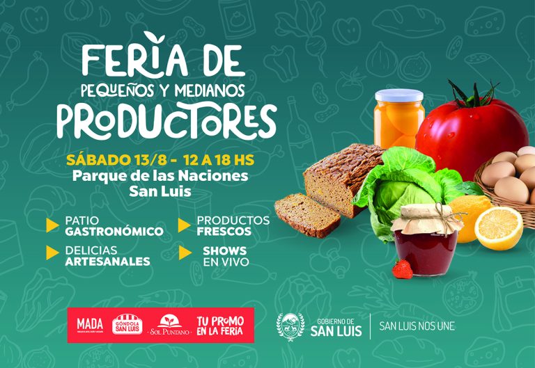 Lee más sobre el artículo La Feria de Pequeños y Medianos Productores llega a ponerle color al sábado