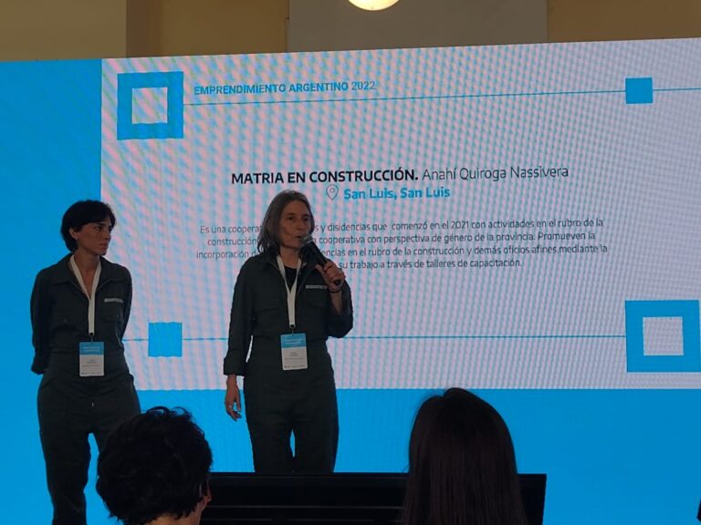 Lee más sobre el artículo “Matria en Construcción” representó a San Luis en el concurso Emprendimiento Argentino 2022