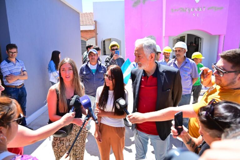 Lee más sobre el artículo Alberto Rodríguez Saá visitó la futura Comisaría de la Mujer