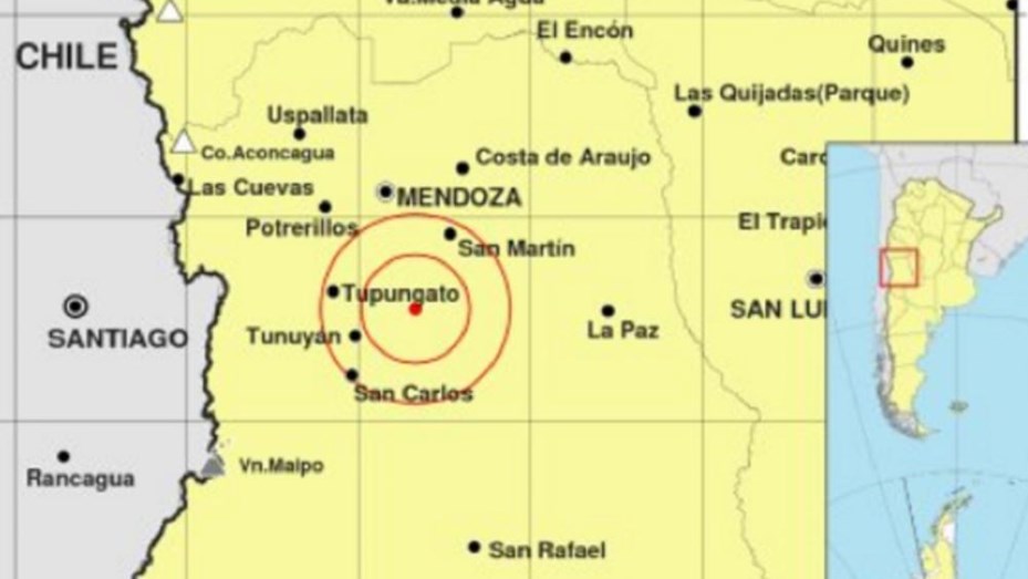 Read more about the article Mendoza sufrió un sismo de 5,4° en la escala de Ritcher