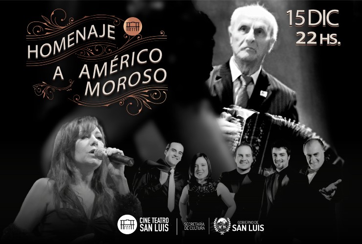 Read more about the article Américo Moroso será homenajeado en el Cine Teatro San Luis