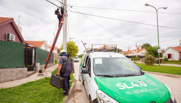 Lee más sobre el artículo Continúan las instalaciones de San Luis a Mil en Merlo