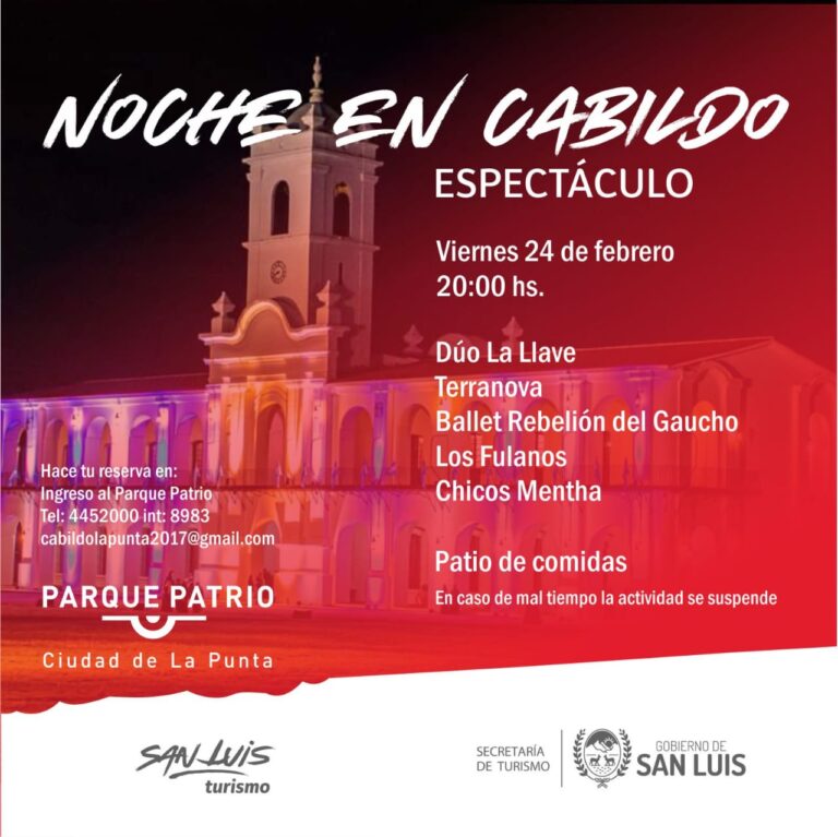 Lee más sobre el artículo Una noche especial en el Cabildo: gastronomía y números artísticos