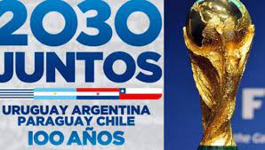 Read more about the article Argentina lanzó su candidatura para el Mundial 2030 junto a Uruguay, Paraguay y Chile