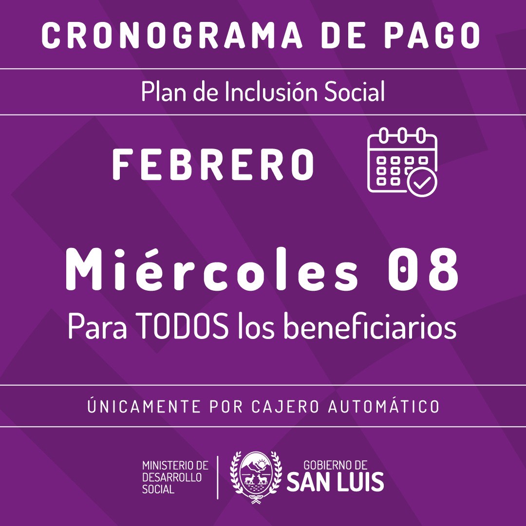 Read more about the article Este miércoles cobrarán los beneficiarios de Inclusión