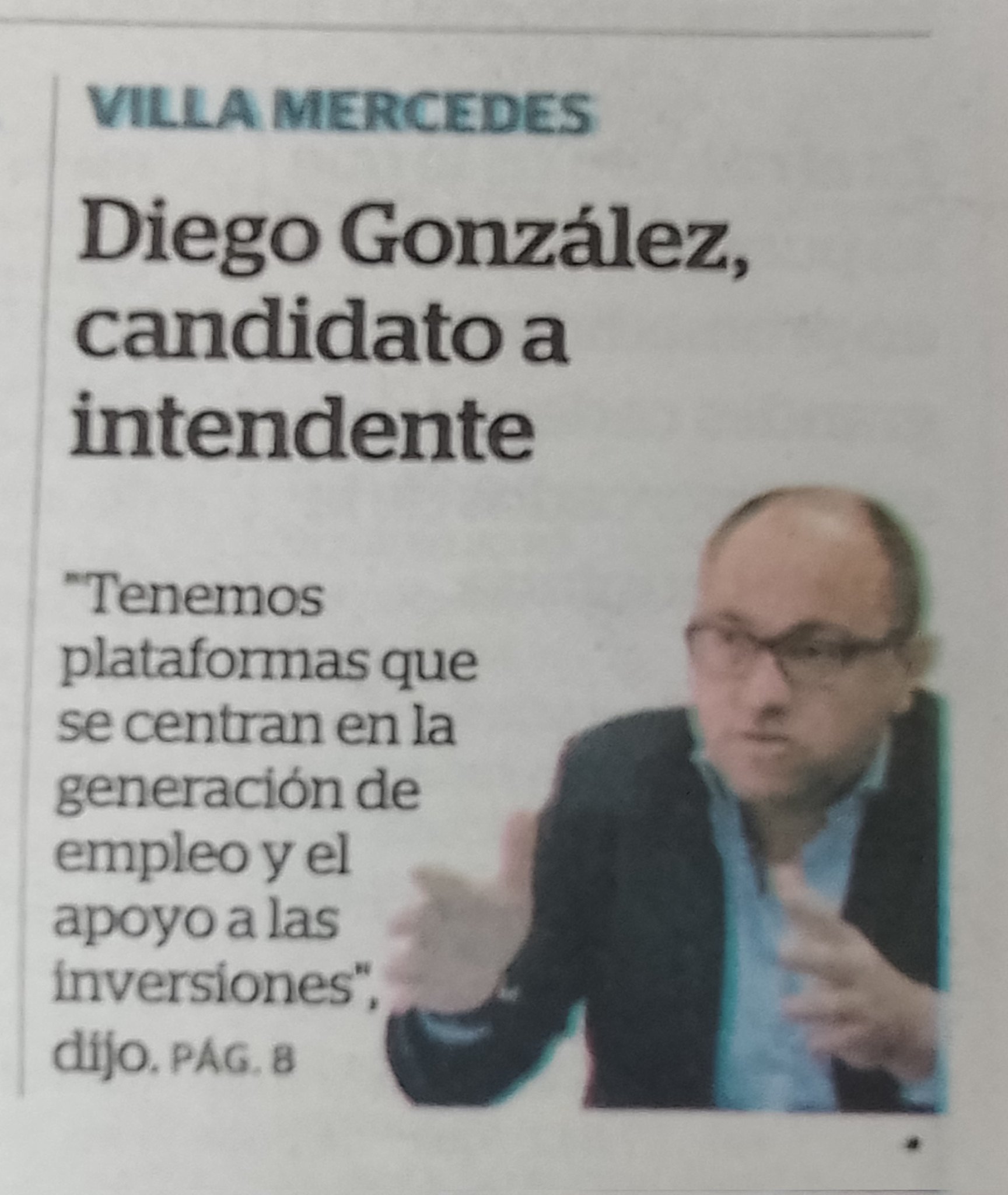Read more about the article El mensaje de Diego González: ¡¡Seamos mejores!!