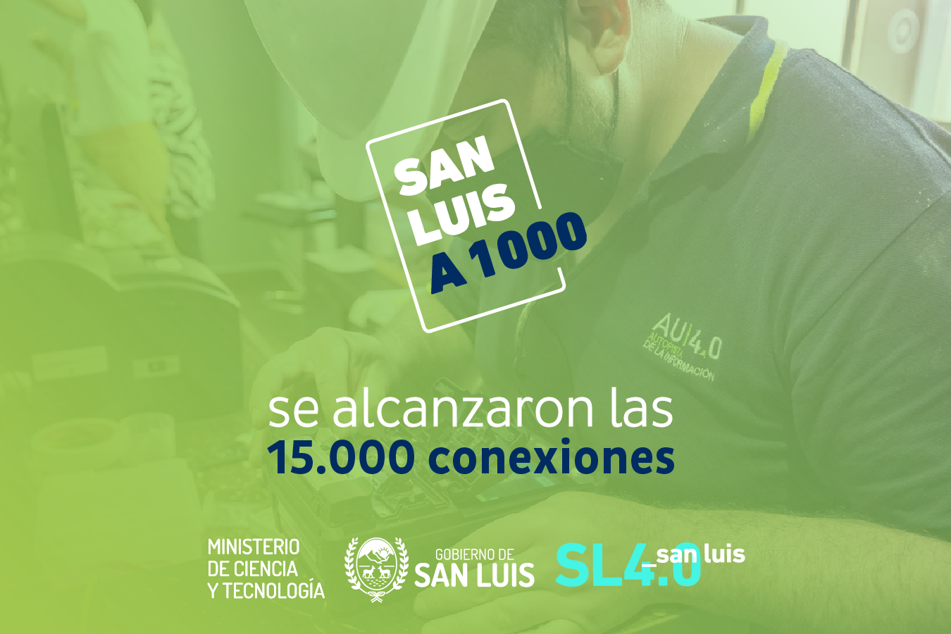 Read more about the article San Luis a Mil superó las 15 mil conexiones