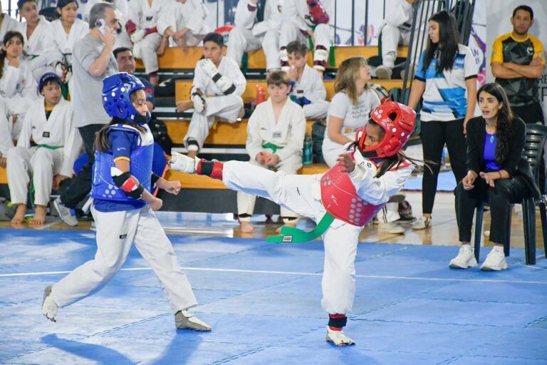 Lee más sobre el artículo Taekwondo: en la ULP se probó el nuevo sistema de puntuación electrónico