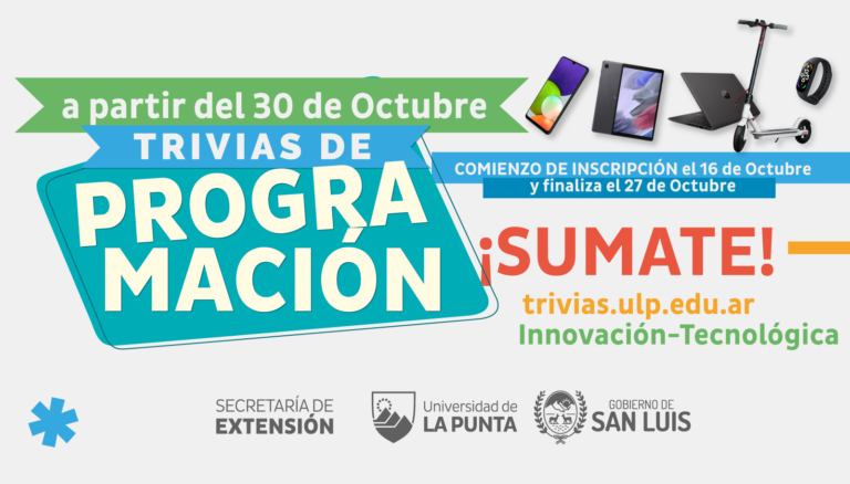 Lee más sobre el artículo Desafía tus conocimientos: abren las inscripciones para el concurso “Trivias de Programación”