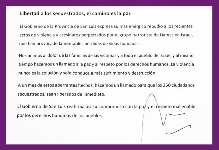 Lee más sobre el artículo “Libertad a los secuestrados, el camino es la paz”
