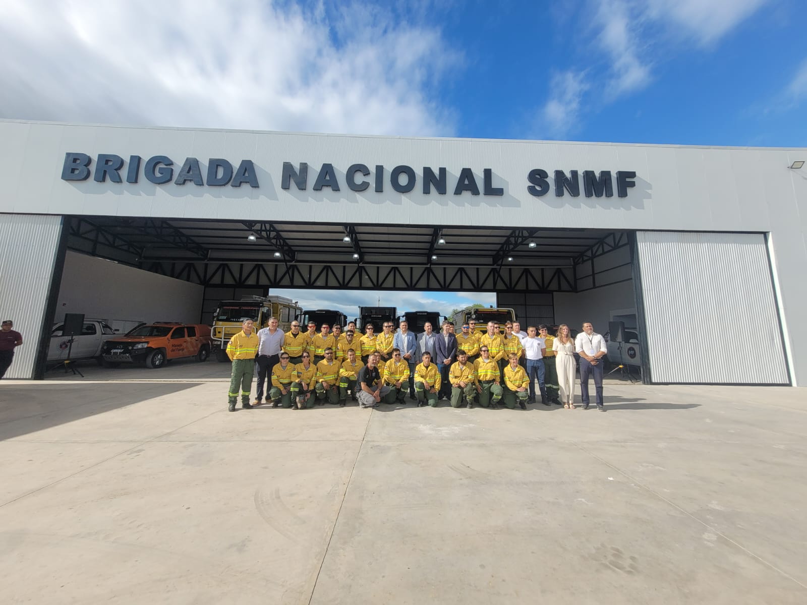 Read more about the article Inauguraron la moderna Estación de Bomberos del Aeropuerto Internacional Valle del Conlara