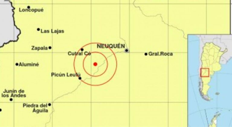 Read more about the article Neuquén: se registró un sismo en Vaca Muerta