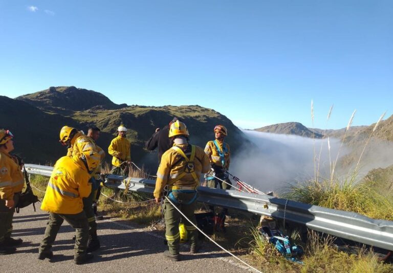 Lee más sobre el artículo Gran Trabajo en el Rescate del Turista Santafesino en El Trapiche