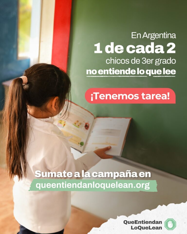 Lee más sobre el artículo Ponen en marcha la Campaña Nacional por la Alfabetización para combatir la crisis educativa en Argentina