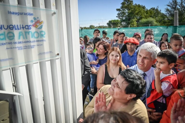 Lee más sobre el artículo Inauguración del Centro de Desarrollo Infantil ‘Huellitas de Amor’ en Villa Mercedes