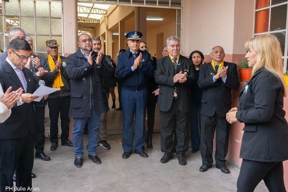 En este momento estás viendo El intendente Maxi Frontera participó del Homenaje a los Héroes de la Patria en la Escuela Vicente Dupuy