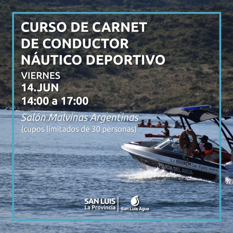 Lee más sobre el artículo Curso para obtener el carnet de conductor náutico deportivo en San Luis