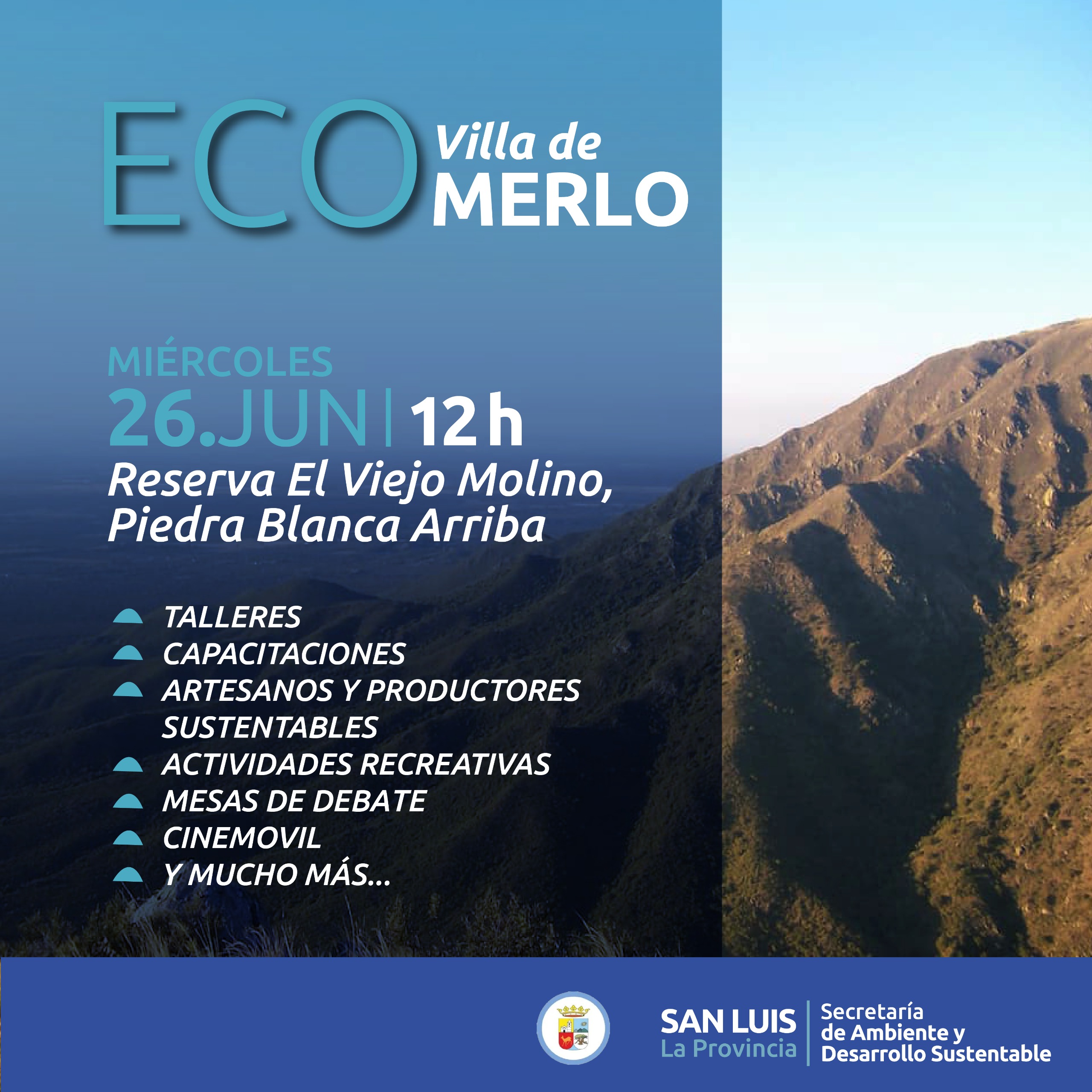 Read more about the article Villa de Merlo y Villa Mercedes se preparan para el evento ‘Eco’