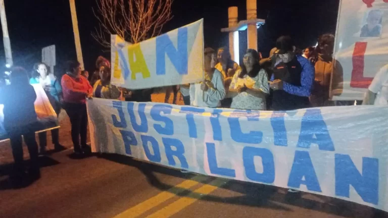 Lee más sobre el artículo Caso Loan: Vecinos de 9 de julio reclaman por justicia y la aparición de Loan