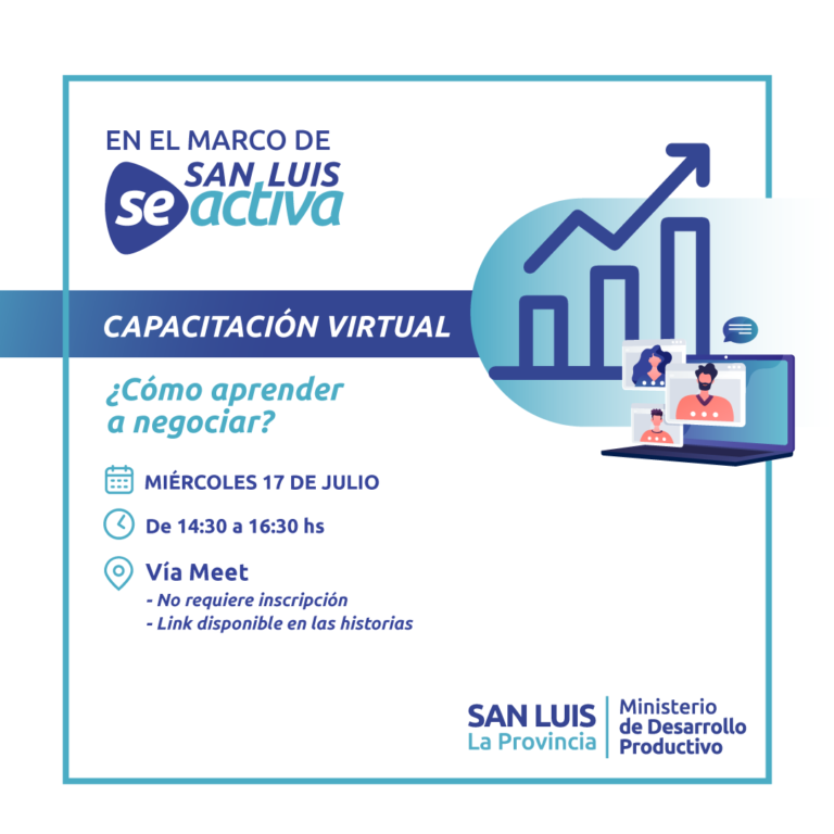 Lee más sobre el artículo Capacitación virtual gratuita: Aprende a negociar efectivamente este miércoles