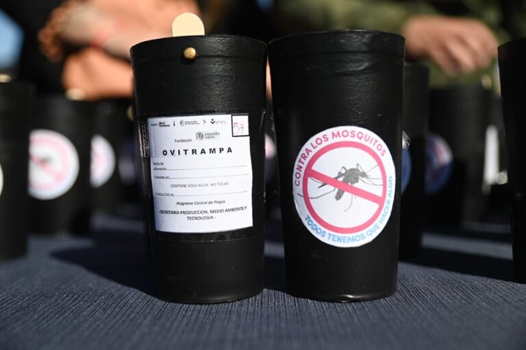 Lee más sobre el artículo Entregan 60 Ovitrampas a vecinos de Villa Mercedes para prevenir enfermedades transmitidas por mosquitos