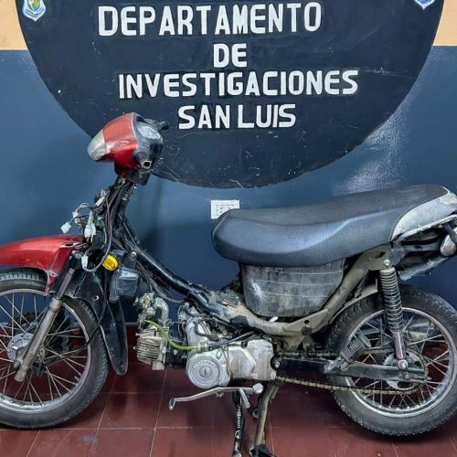 Lee más sobre el artículo San Luis: secuestraron partes de una motocicleta robada tras nuevos allanamientos