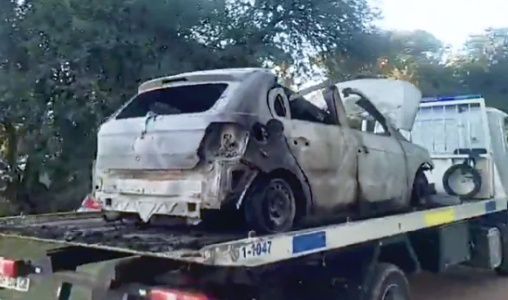 Lee más sobre el artículo Hallan sin vida a un hombre dentro de un auto incendiado en Villa Mercedes